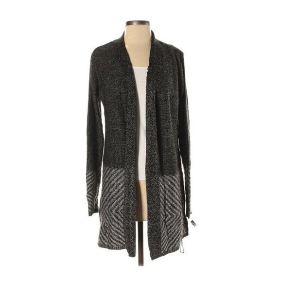 Karen Scott Open Front Acrylic Cardigan - Picture 1 of 2